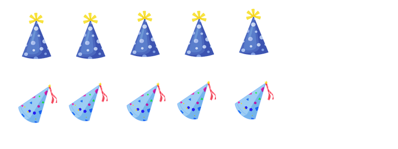 Count objects up to 10