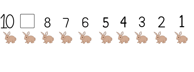 Counting backward