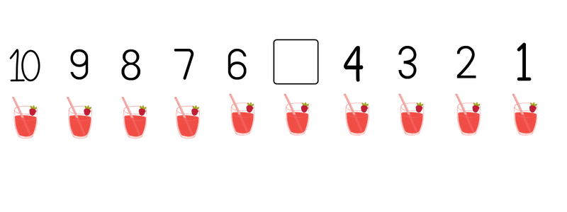 Counting backward
