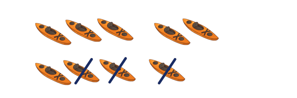 subtraction sentence