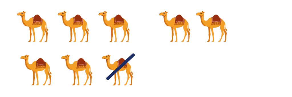 subtraction sentence