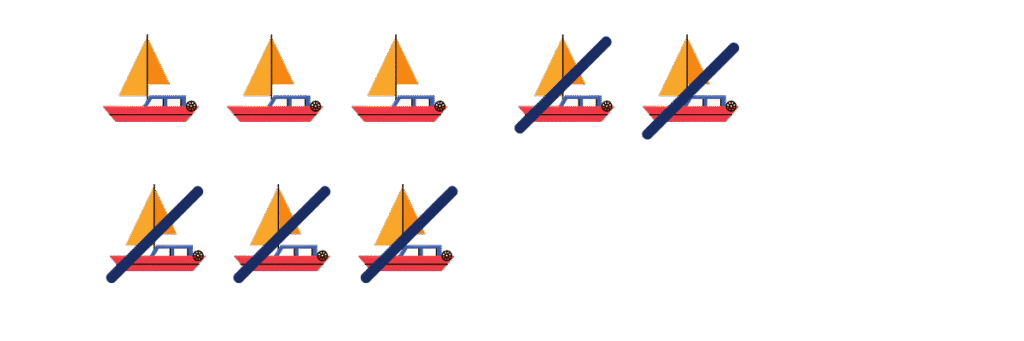 subtraction sentence