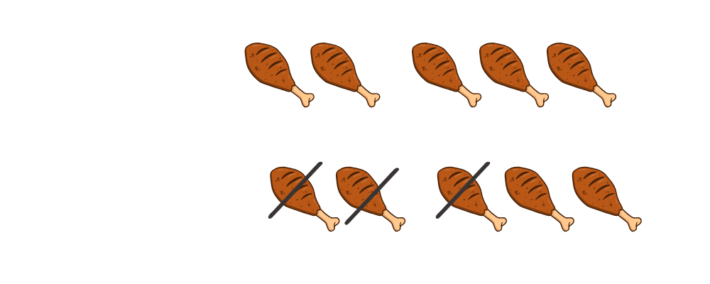 subtract with pictures