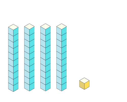place value models tens and ones