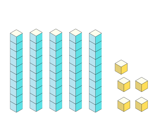 place value models tens and ones