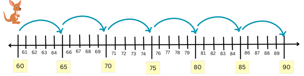 skip counting by 2s and 5s