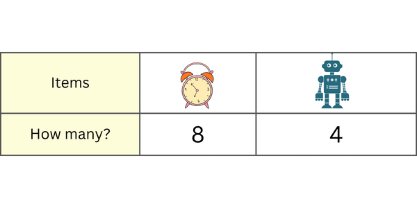 record data in tables