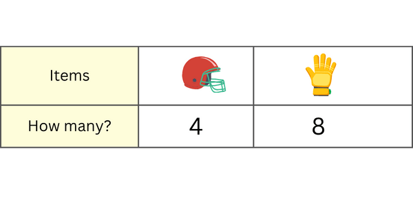 record data in tables