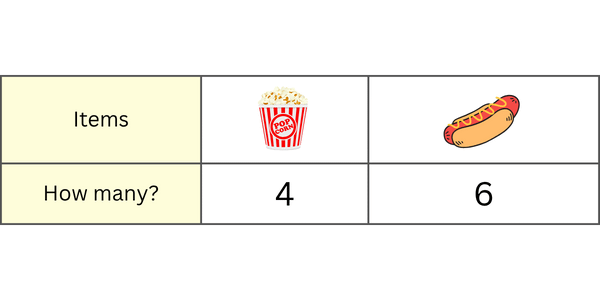 record data in tables